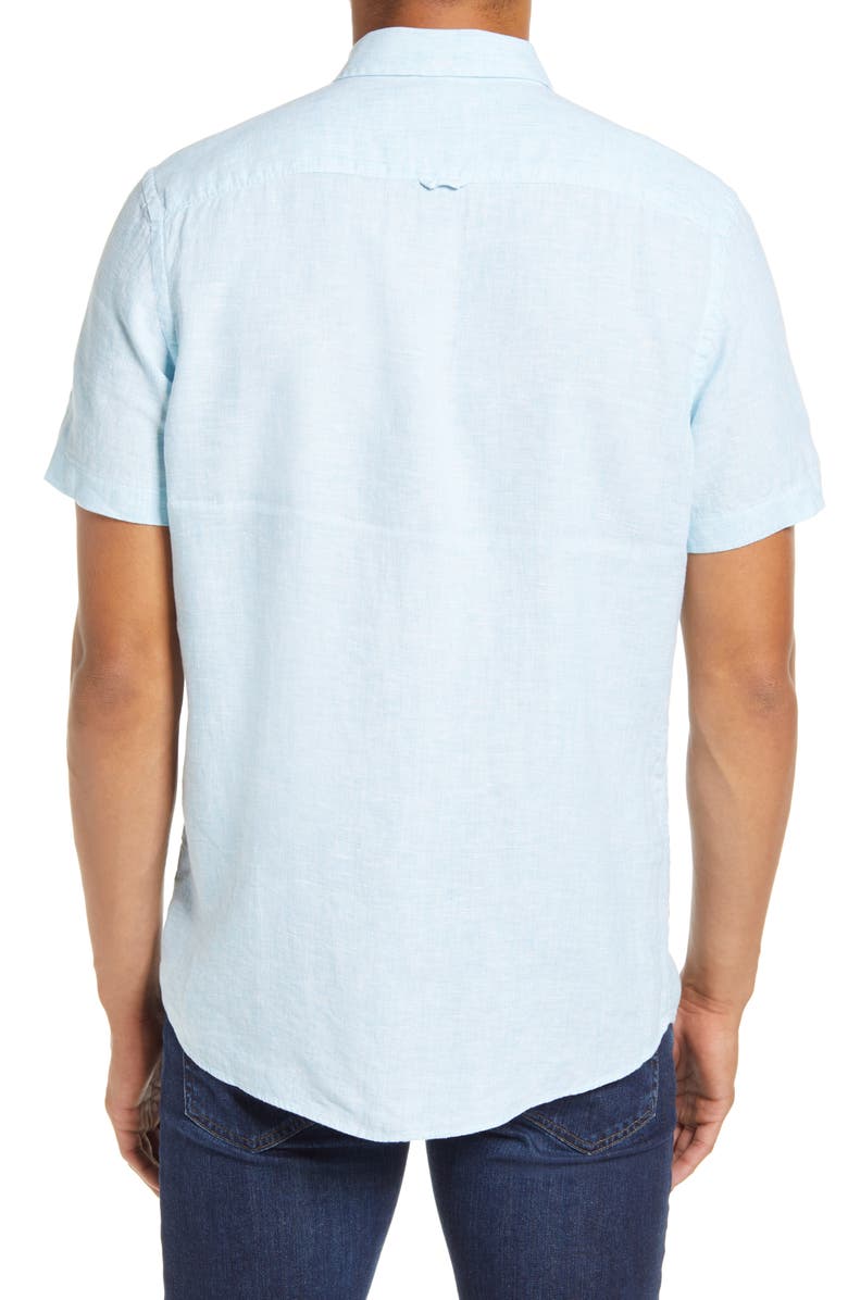 1901 Linen Slim Fit Shirt, Alternate, color,