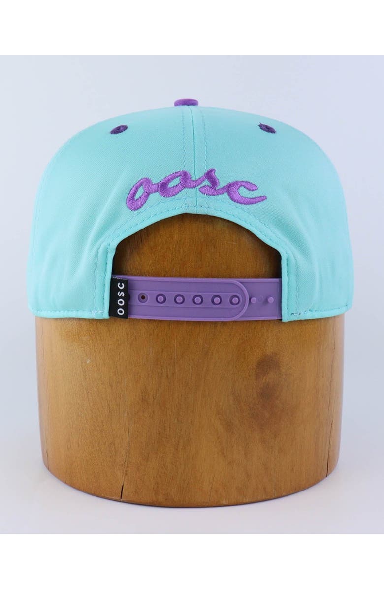 OOSC Powderclub Snapback - Aqua, Alternate, color, Aqua