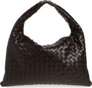 Bottega Veneta Small Hop Intrecciato Leather Hobo Bag
