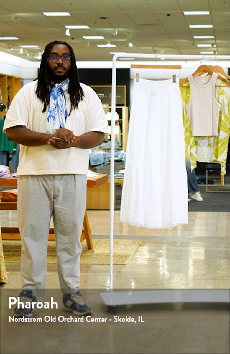 Sandy Convertible Cotton Skirt, sales video thumbnail