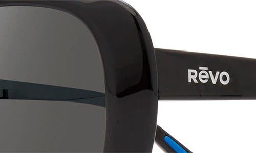 Revo Sammy Re 1102 01 Go Butterfly Polarized Sunglasses In Black