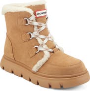 Hunter Melody Faux Shearling Bootie