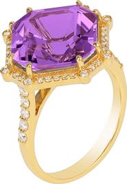 GOSHWARA Gossip Asscher-Cut Ring