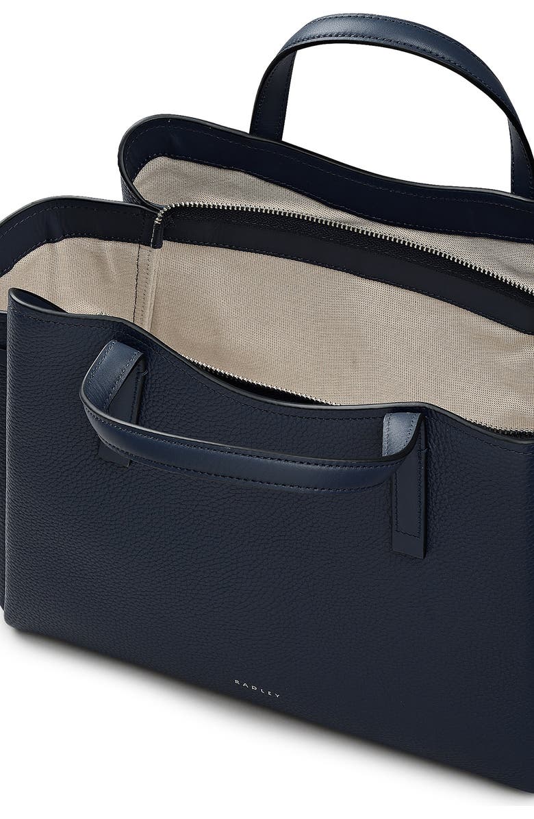 Radley Blake Gardens Large Leather Satchel, Alternate, color,