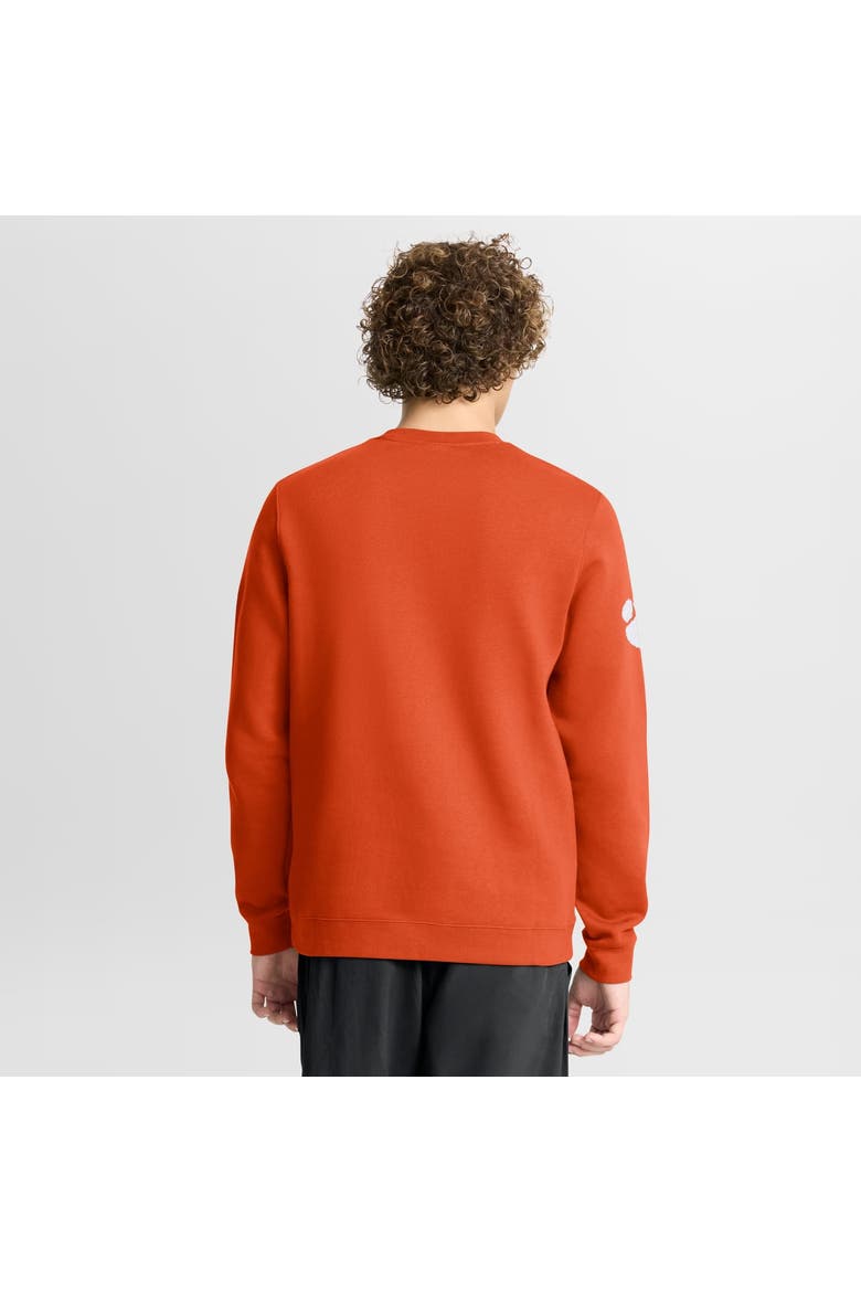 Men's Nike Orange Clemson Tigers 2026 Sideline Club Sweatshirt, Alternate, color, Orange
