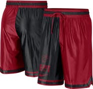Nike Men's Nike Red/Black Miami Heat Courtside Versus Force Split DNA Performance Shorts