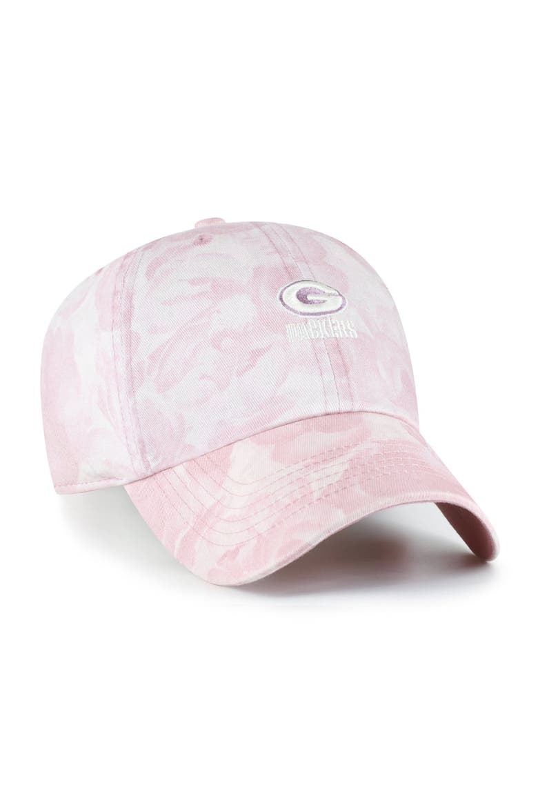 Women's '47 Pink Green Bay Packers  Gardenia Clean Up Adjustable Hat, Alternate, color, Pink