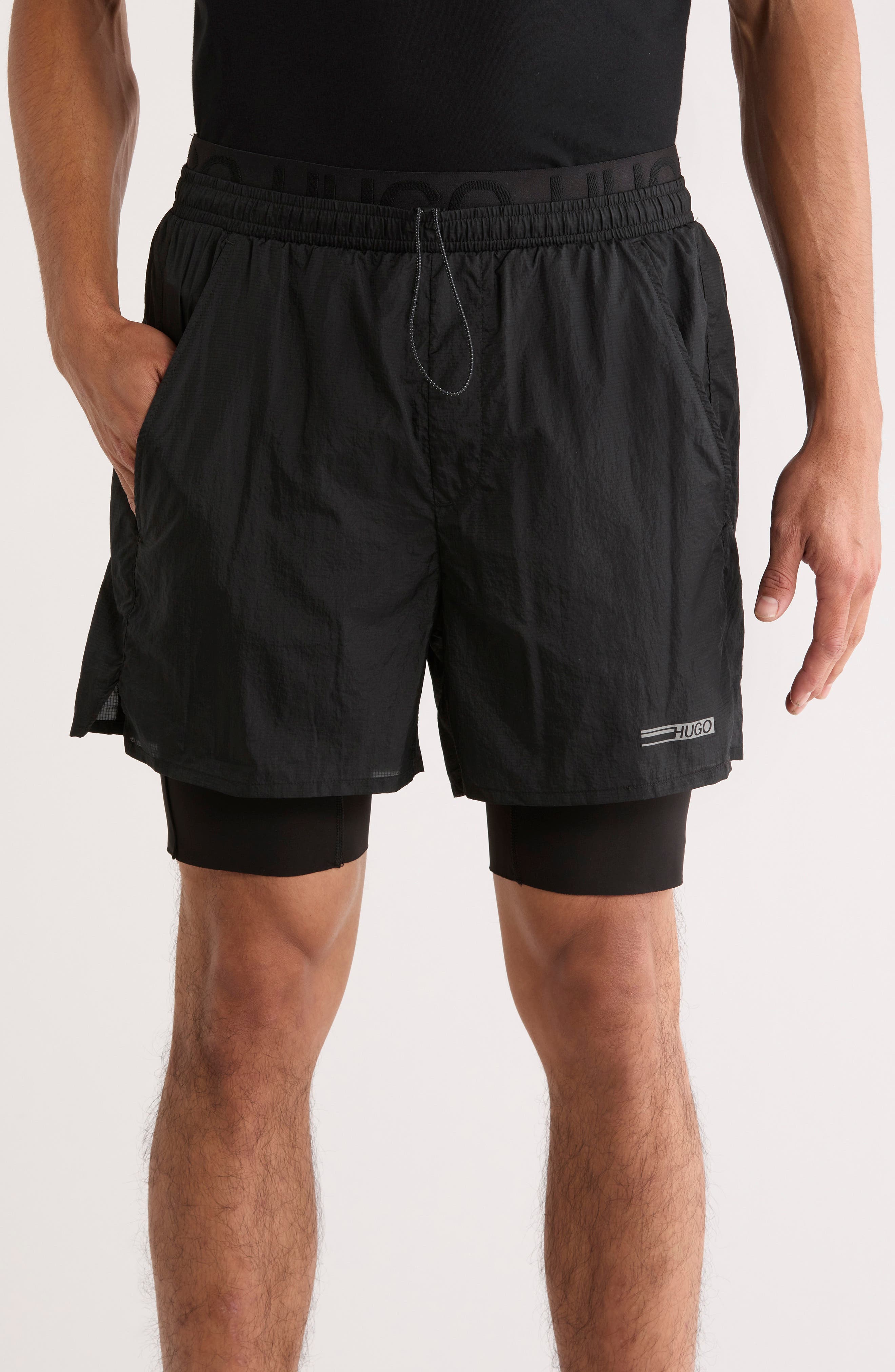 HUGO Dolidori 2-in-1 Active Shorts