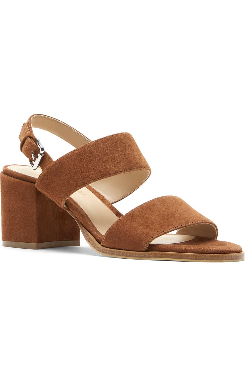 La Canadienne Flemming Sandal, Main, color, Cafe Suede