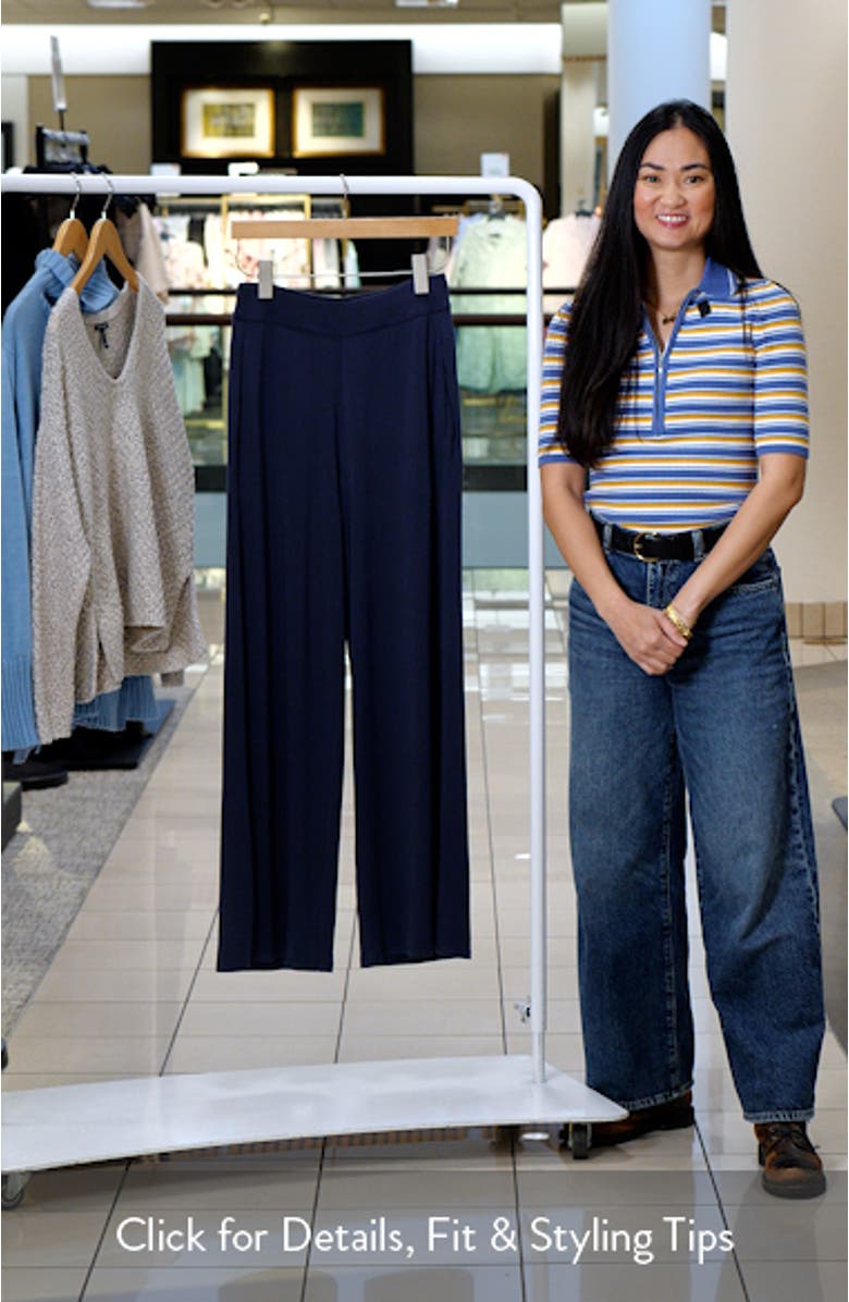 High Waist Wide Leg Pants, sales video thumbnail