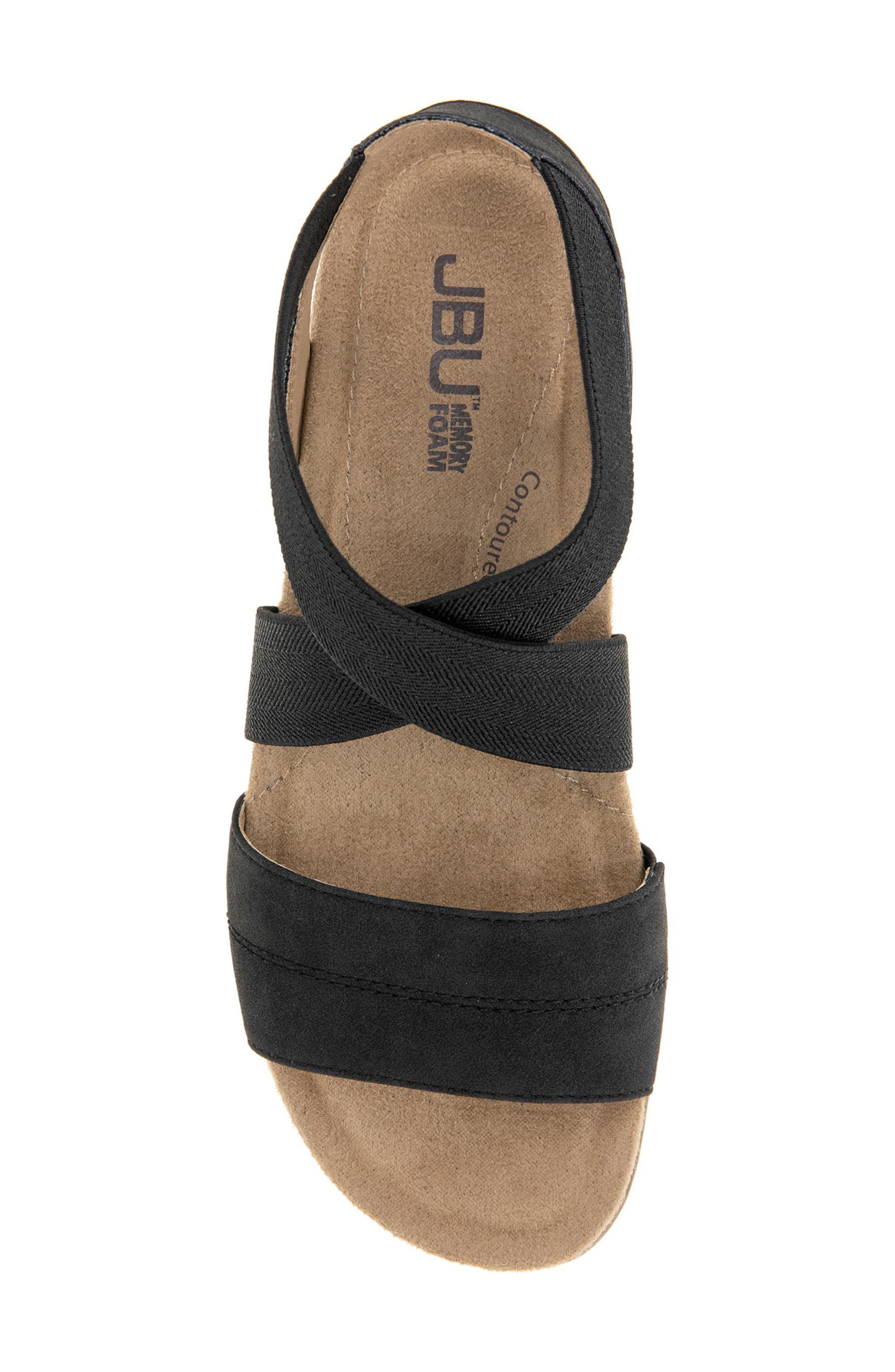 JBU Meg Sandal, Alternate, color, Black
