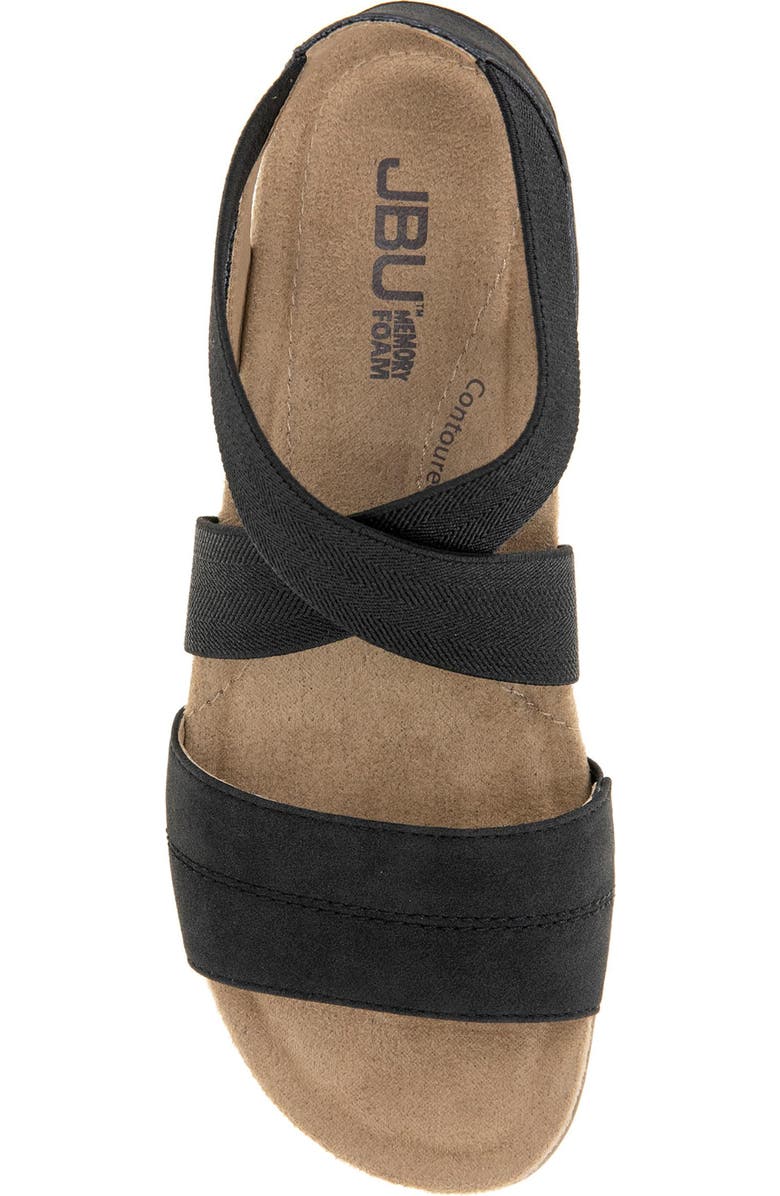 JBU Meg Sandal, Alternate, color, Black