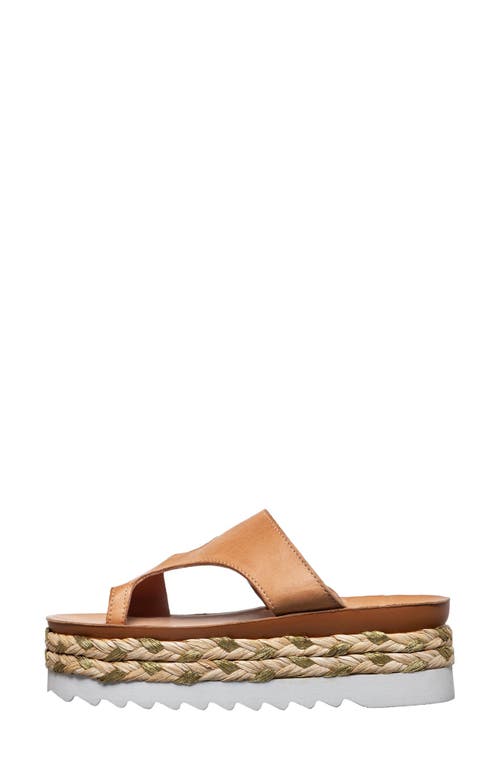 Antelope Abra Platform Sandal In Tan