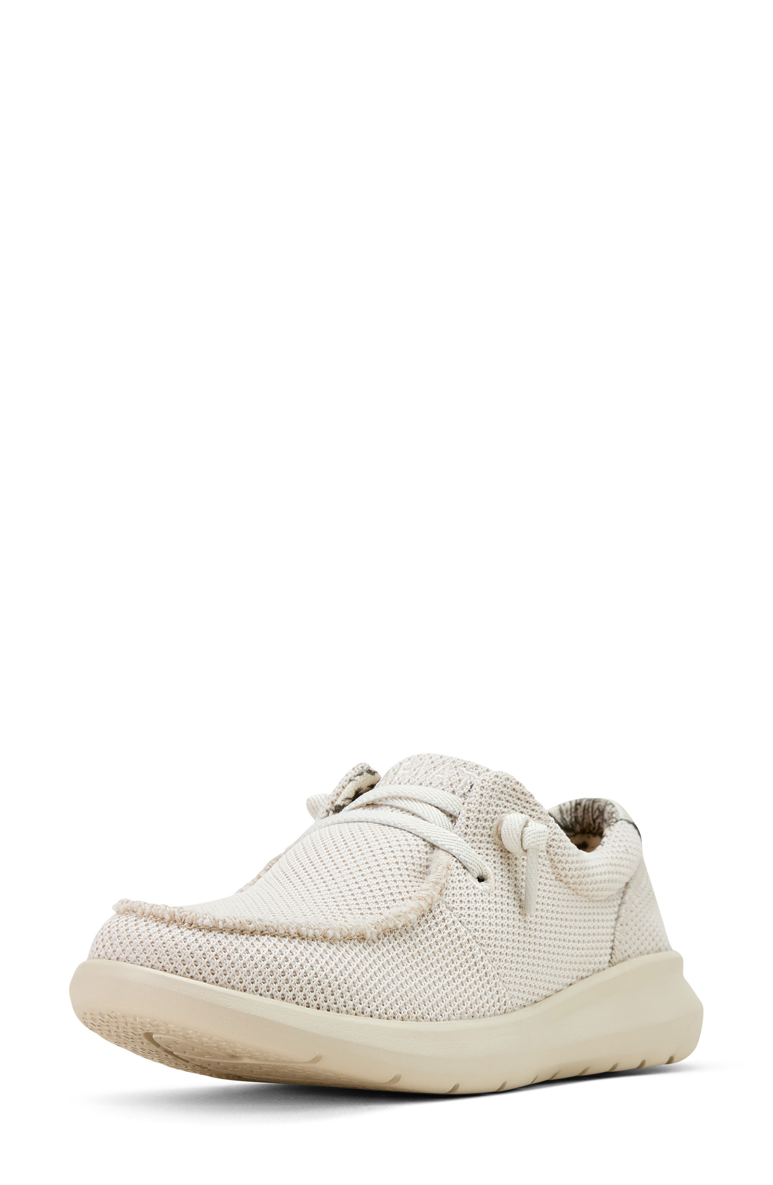 Ariat Hilo Sneaker, Alternate, color, Cream Mesh