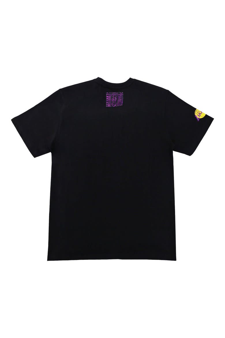 Unisex NBA x Two Hype  Black Los Angeles Lakers Culture & Hoops T-Shirt, Alternate, color, Black