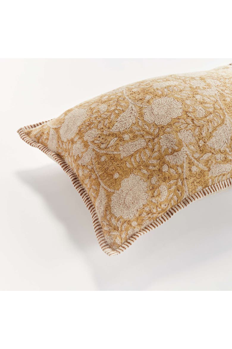Pascaline Lumbar Pillow, Alternate, color, Yellow