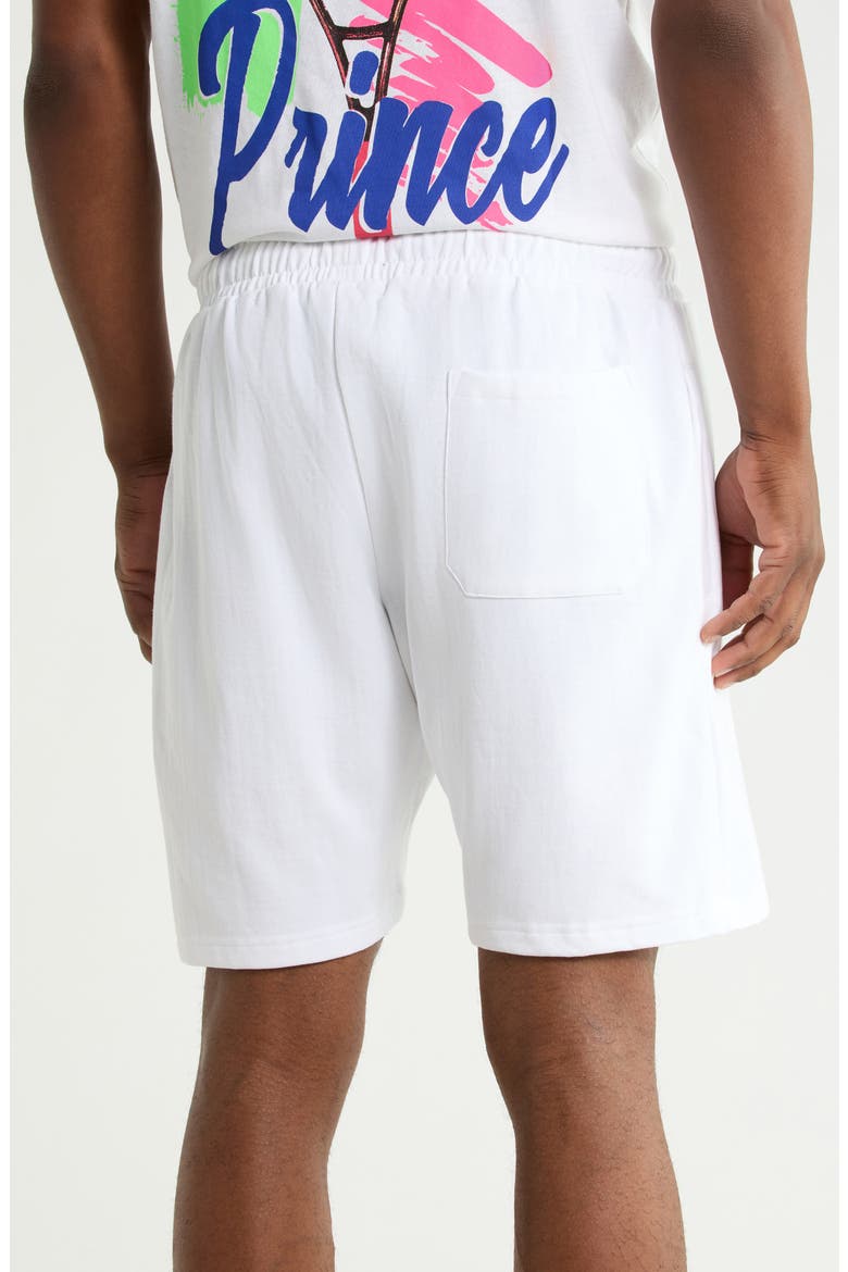 Brushed Fleece Shorts, Alternate, color, WHITE