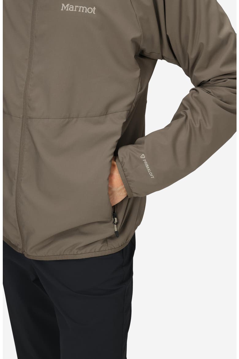 Aerothermal Hooded Jacket, Alternate, color, CLAYSTONE