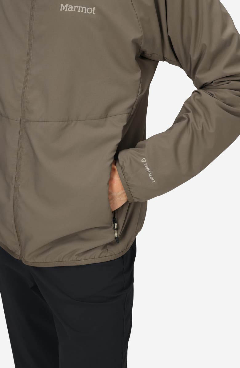 Marmot Aerothermal Hooded Jacket, Alternate, color, Claystone