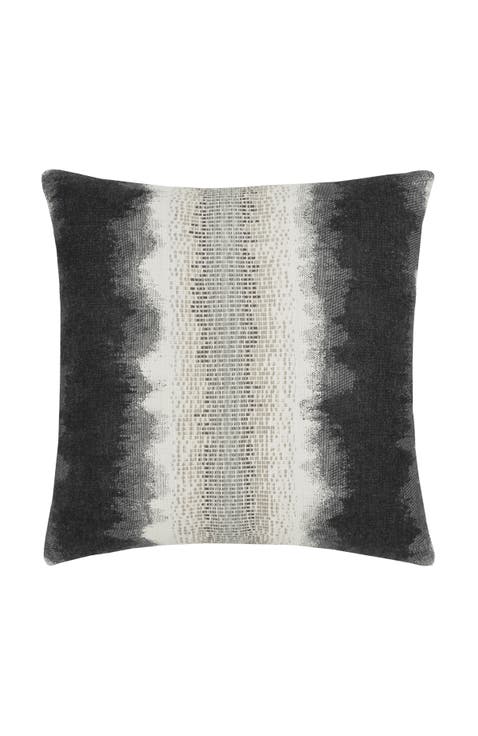 Resilience with chenille accents Indoor & Outdoor Woven Accent Pillow