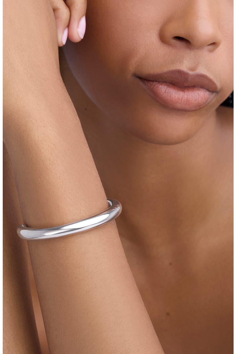 Natasha Cuff Bracelet, Alternate, color, SILVER
