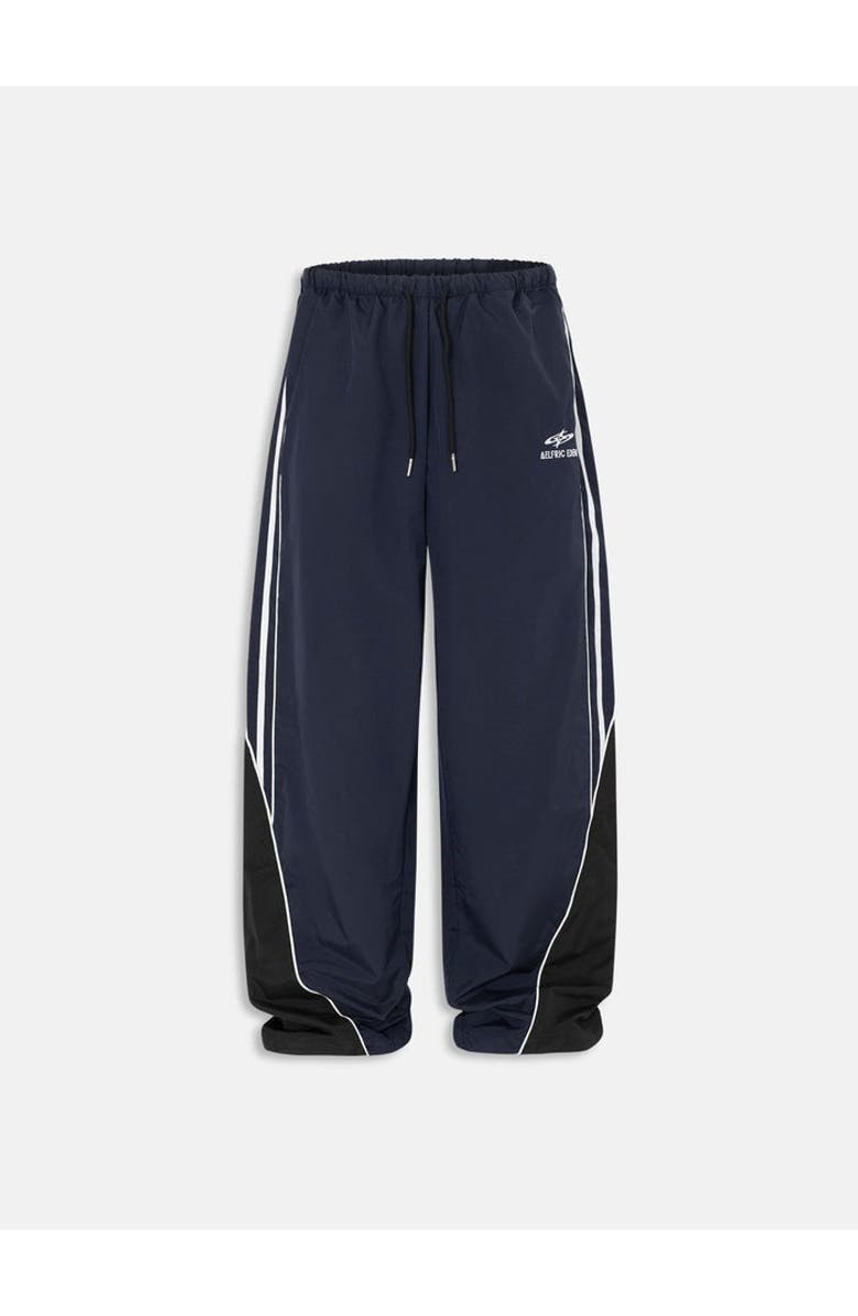 AELFRIC EDEN Contrast Side Baggy Track Pants, Alternate, color, Blue