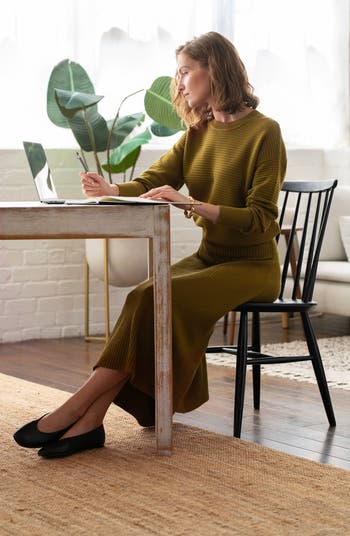 Cotton & Cashmere Ottoman Sweater