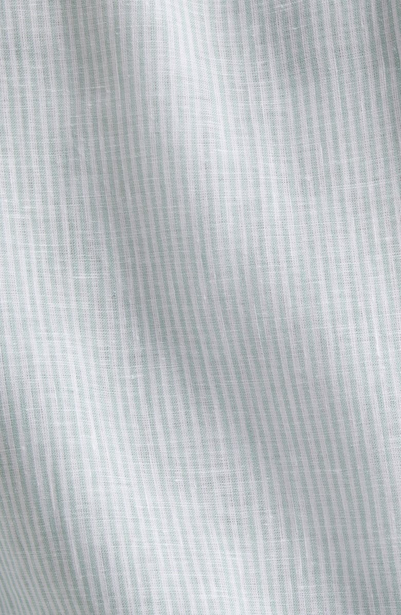 Thom Sweeney Stripe Linen Button-Up Shirt, Alternate, color, 