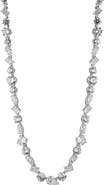 Nadri Large Cubic Zirconia Choker Necklace