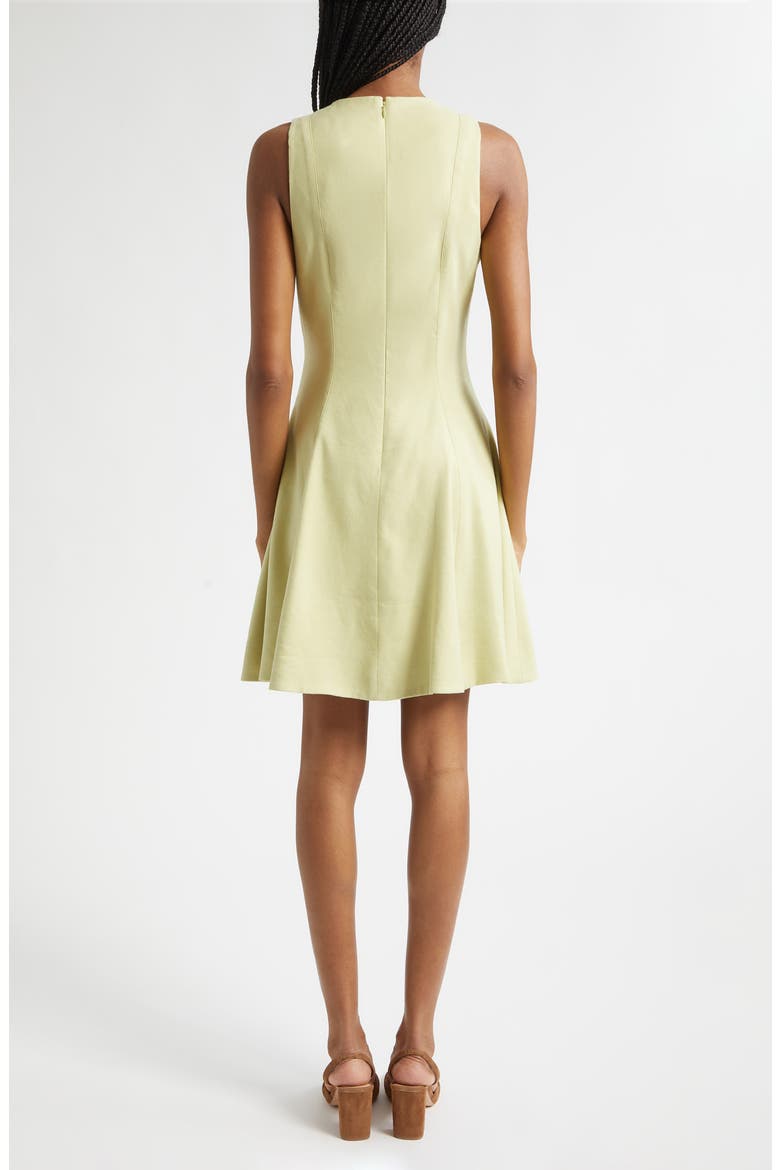 Steiner Linen Blend Fit & Flare Dress, Alternate, color, PISTACHIO