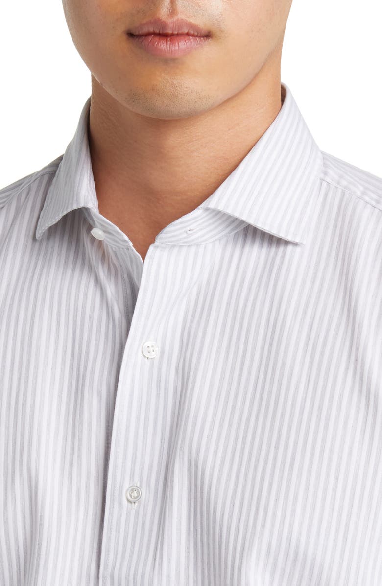 Peter Millar Brookhaven Stripe Button-Up Shirt, Alternate, color, 