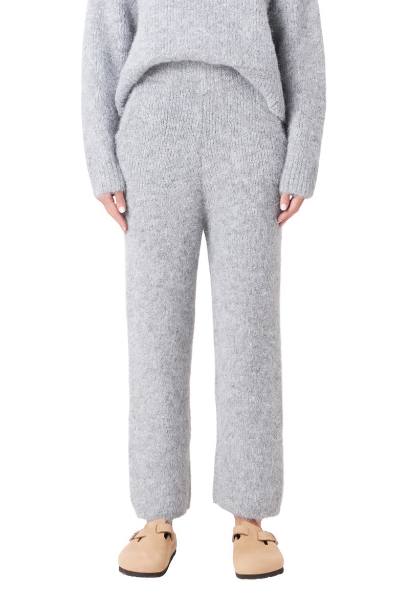 Sweater Pants, Main, color, GREY