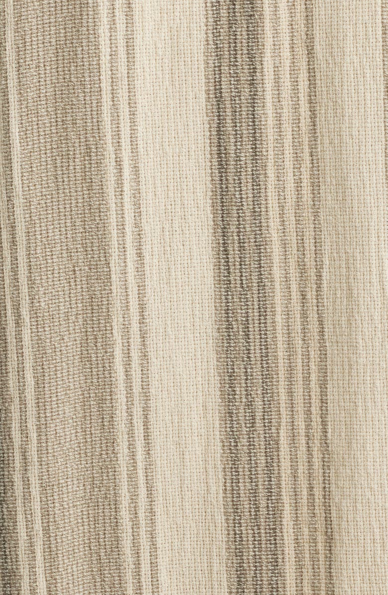 Obey Frazer Stripe Short Sleeve Cotton Button-Up Shirt, Alternate, color, 