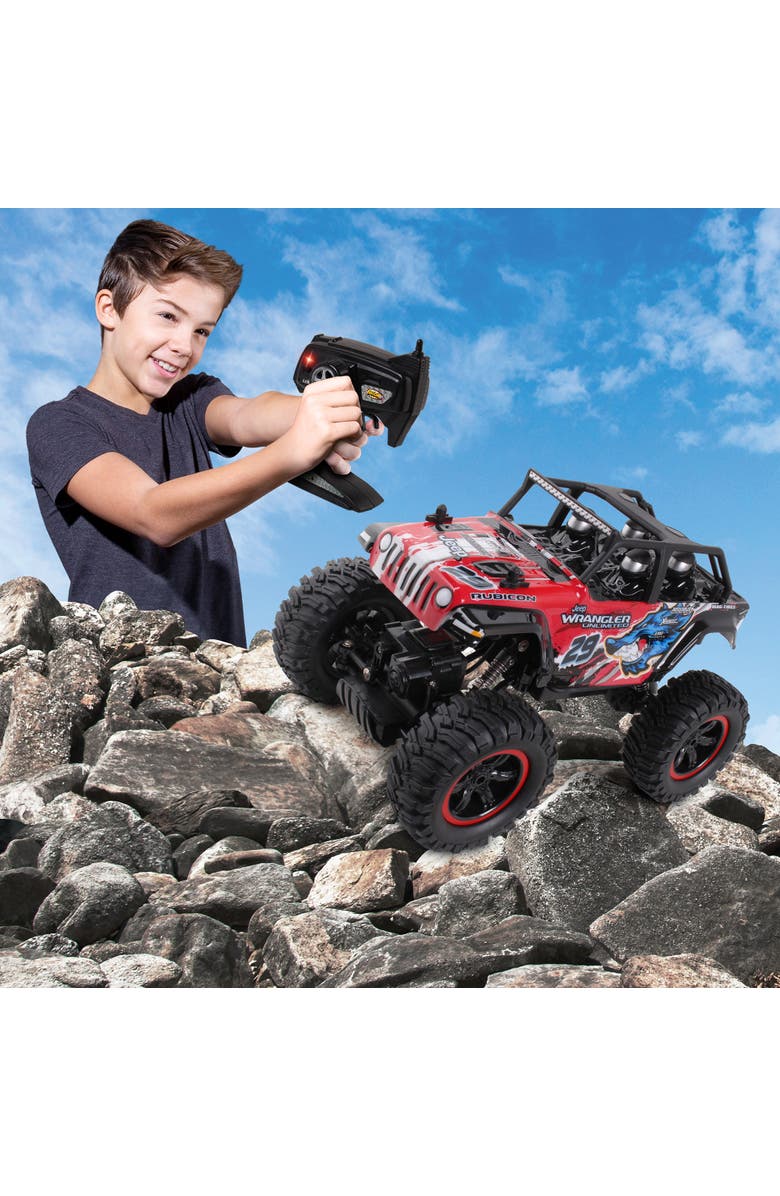 Mean Machines Rock Crawler Rc Jeep Wrangler Unlimited, 114 Scale, Alternate, color, Multicolored