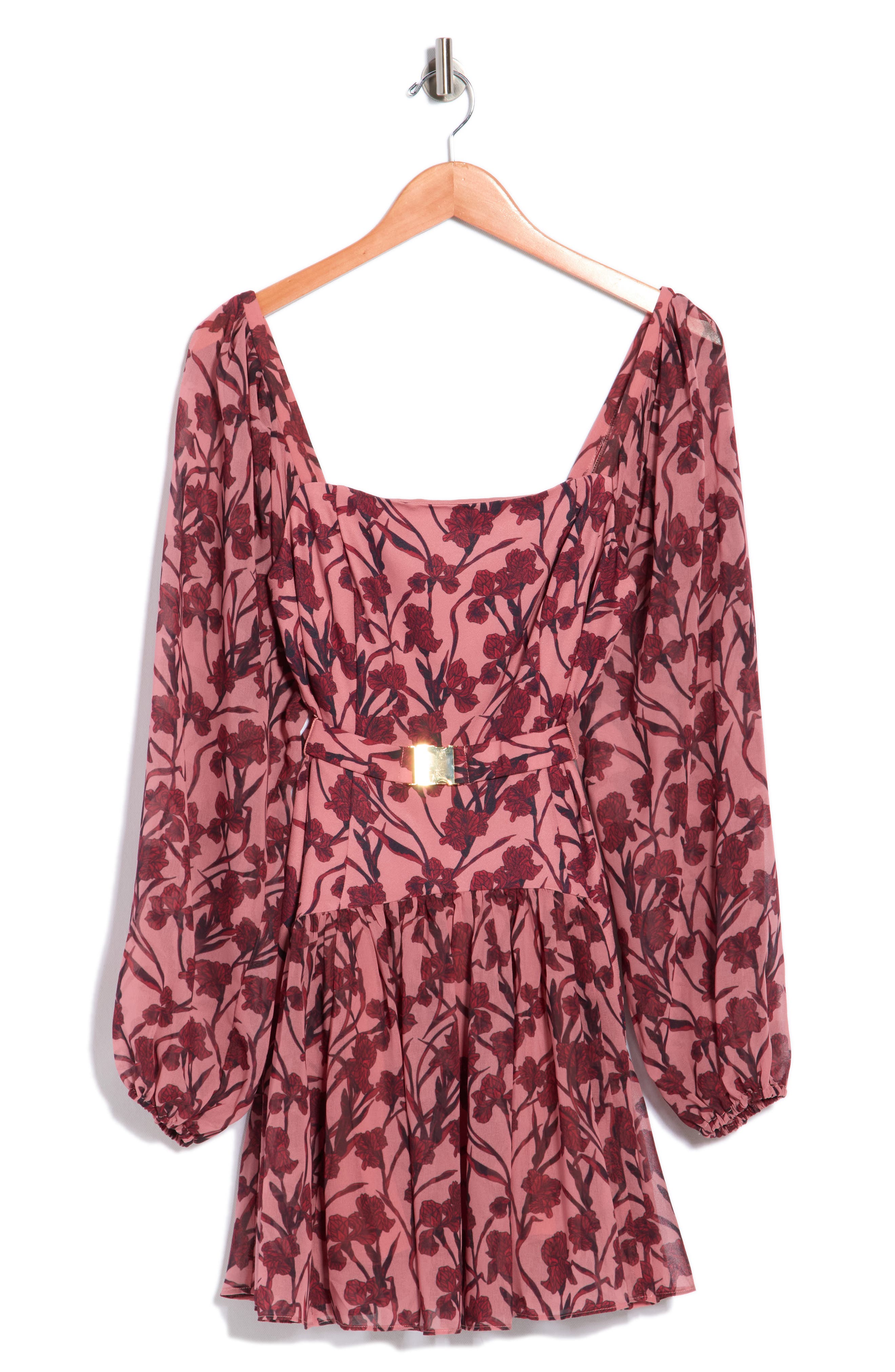 Hutch Dahlia Long Sleeve Fit & Flare Dress