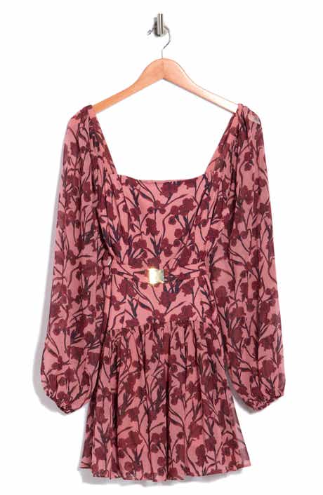 Hutch Dahlia Long Sleeve Fit & Flare Dress
