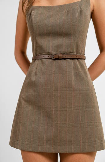 A-Line Structured Minidress