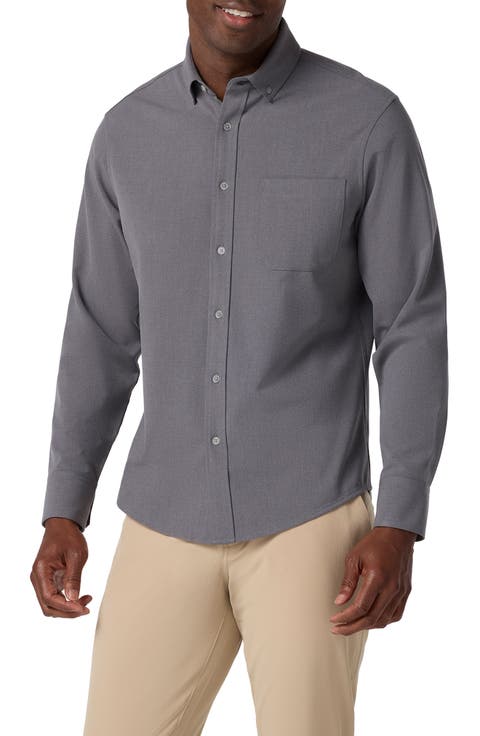 City Flannel Button-Down Shirt