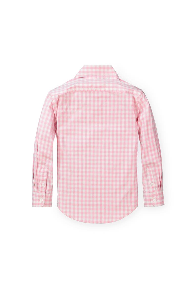 Baby Boys' Poplin Button Down Shirt, Infant, Alternate, color, Pink Gingham