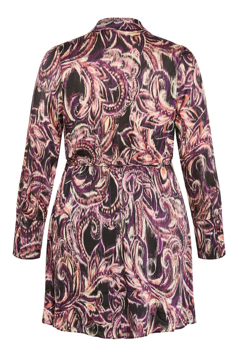 Maelynn Paisley Print Long Sleeve Wrap Dress, Alternate, color, PAISLEY