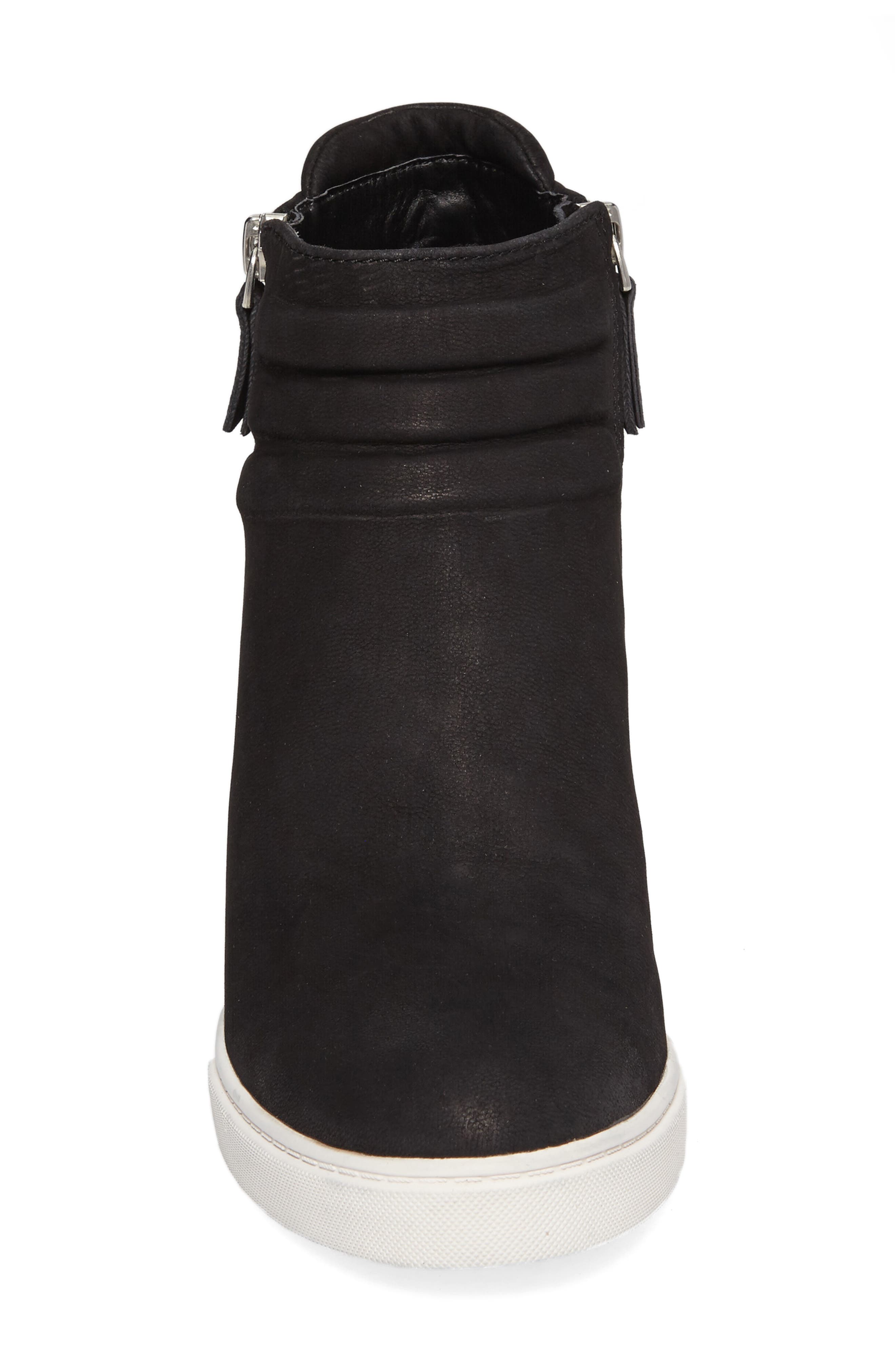 Linea Paolo Frieda Wedge Bootie, Alternate, color, Black Leather