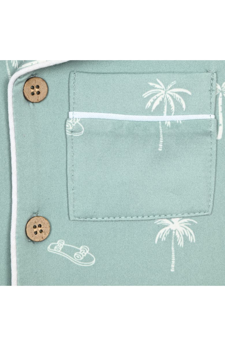 SLEEP ON IT Kids' 2-Piece Shorts Pajamas, Alternate, color, Green