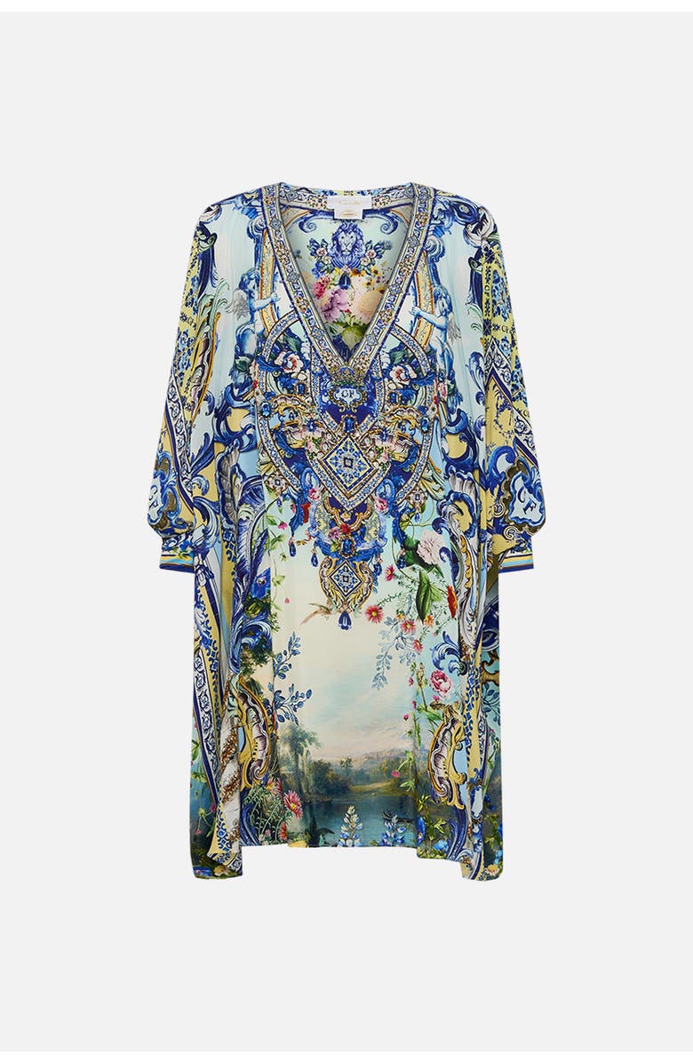 Camilla Short Kaftan With Cuff Wall To Wall Wonders, Alternate, color, Wall To Wall Wonders