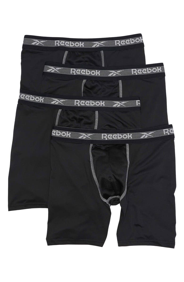 Reebok Performance Boxer Brief - Pack of 4, Main, color, 