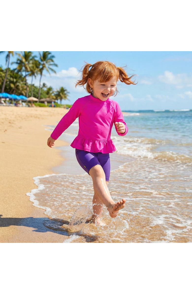 CITY THREADS Unisex UPF 50+ Nylon-Spandex Swim Jammer, Alternate, color, Black