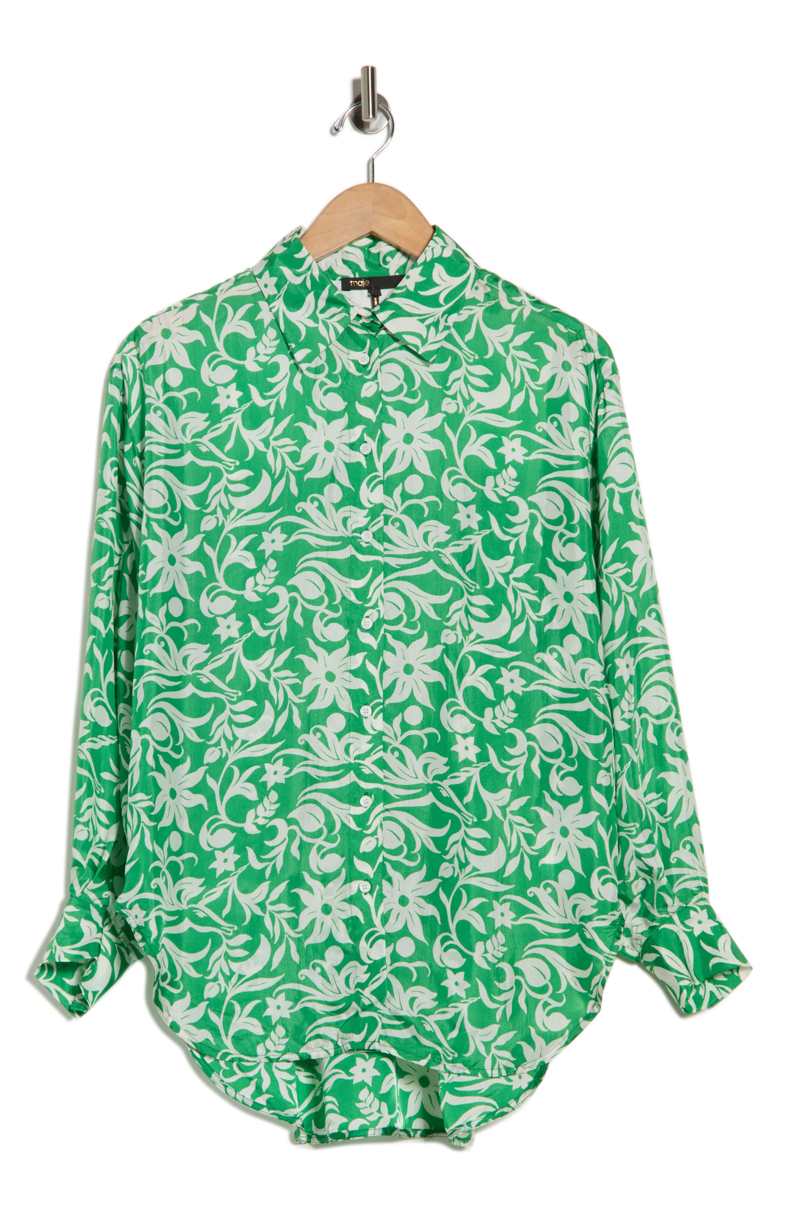 maje Chaliqua Button-Up Shirt