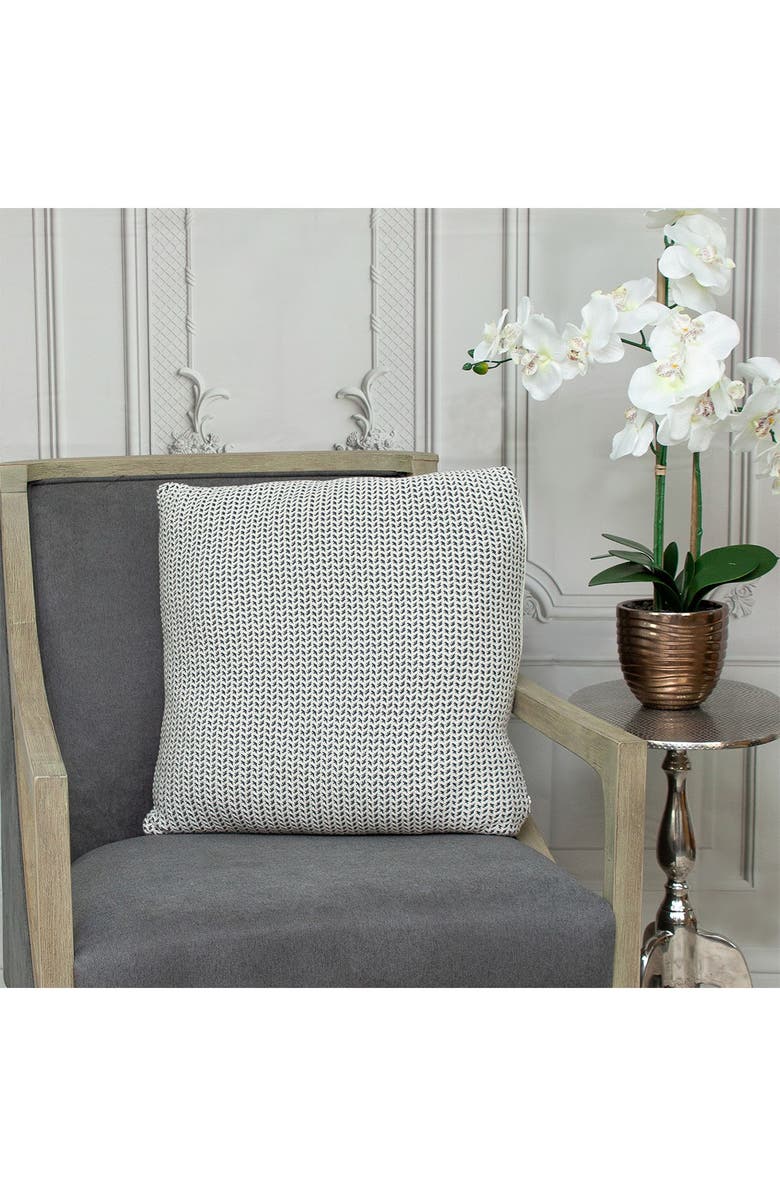 PARKLAND COLLECTION Willow Transitional Beige/Cream Throw Pillow, Alternate, color, Beige