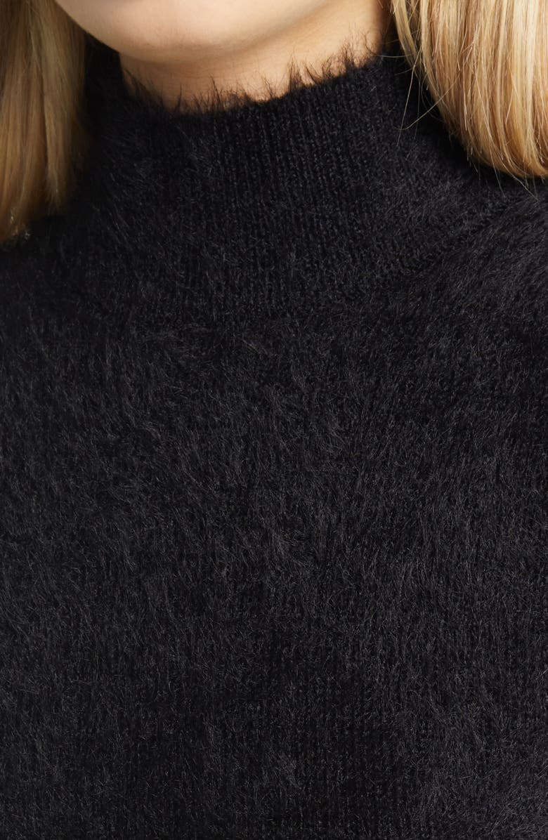 Halogen<sup>®</sup> Fuzzy Mock Neck Sweater Tank, Alternate, color,