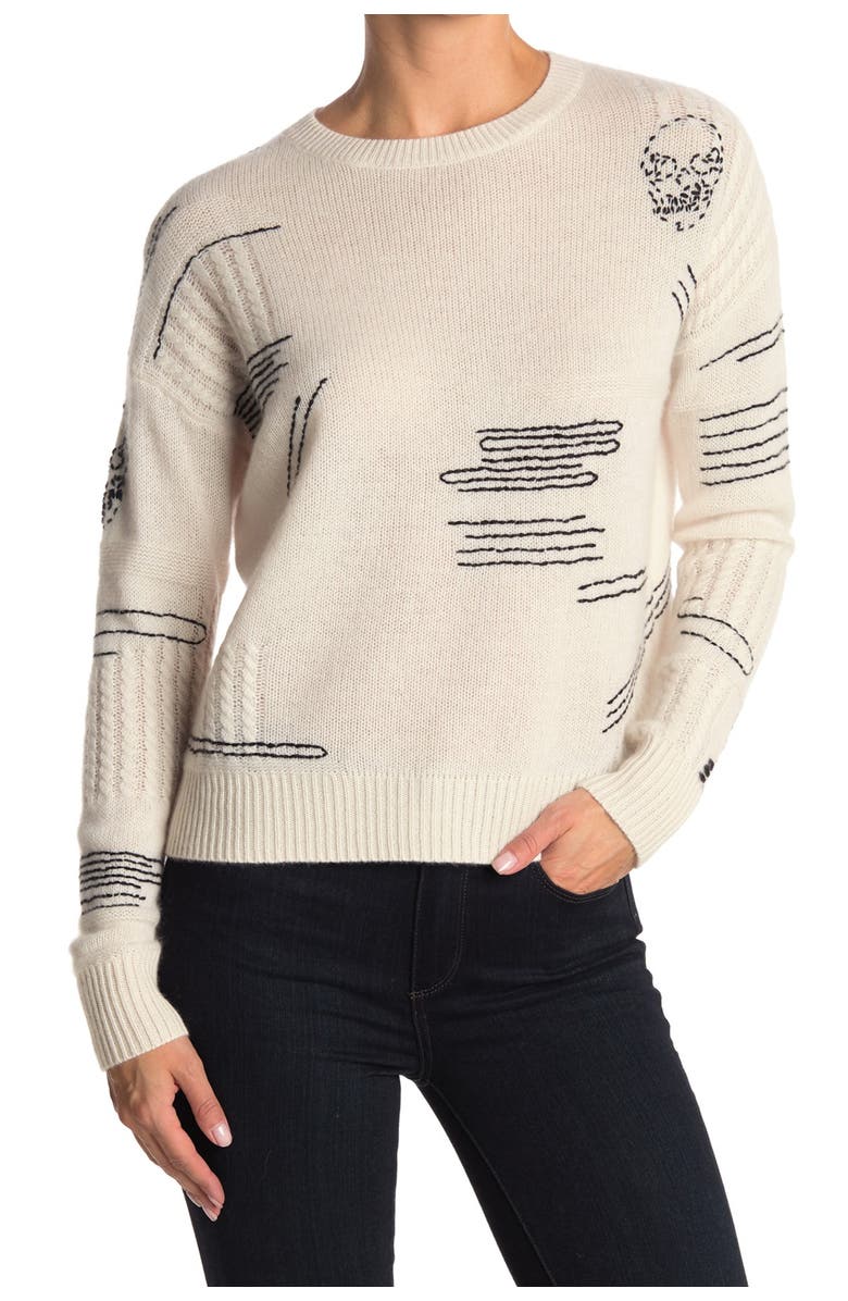 SKULL CASHMERE Paxon Sweater, Main, color, 