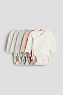 H&M 5-pack Wrapover Bodysuits
